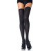 Щільні непрозорі панчохи Leg Avenue Opaque Nylon Thigh Highs Black, One Size
