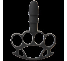 Тримач-кастет Doc Johnson з кріпленням Vac-U-Lock - Knuckle Up для іграшок