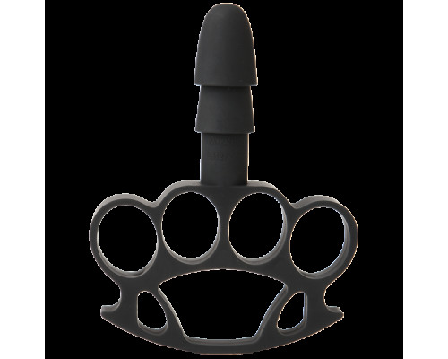 Тримач-кастет Doc Johnson з кріпленням Vac-U-Lock - Knuckle Up для іграшок