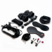 Набір для BDSM Alive FURY Black BDSM Kit, 10 предметів (м'ята упаковка!!!)