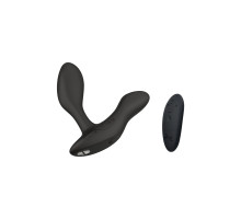 Смарт-вібромасажер простати We-Vibe Vector+ CHARCOAL BLACK, пульт ДК, регульований кут нахилу