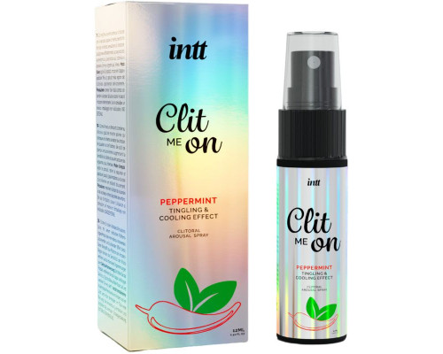 Збуджувальний спрей для клітора Intt Clit Me On Peppermint Cooling Effect 12мл охолоджувальний ефект