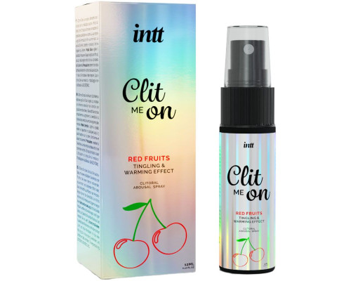 Збуджувальний спрей для клітора Intt Clit Me On Red Fruits Warming Effect 12мл зігріваючий ефект