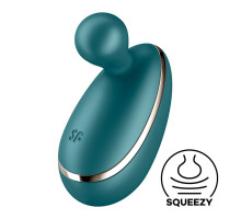 Вібратор для зовнішньої стимуляції Satisfyer Spot On 1 Green, гнучкий відросток