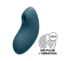 Вакуумний вібратор Satisfyer Vulva Lover 2 Blue (м'ята упаковка!!!)