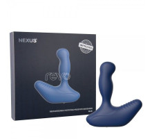 Масажер простати Nexus Revo Blue з головкою що обертається, макс. діаметр 3,2 см