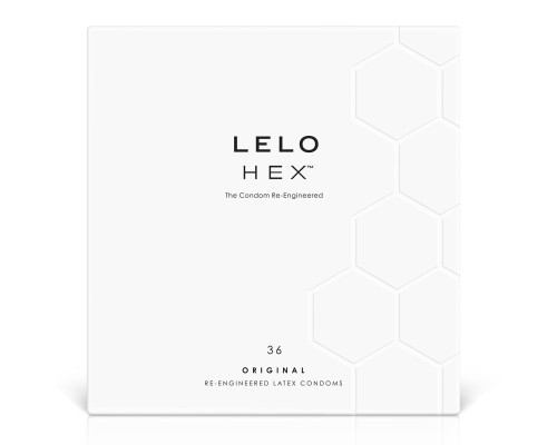 Презервативы LELO HEX Condoms Original 36 Pack (мятая упаковка!!!)