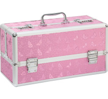 Великий кейс для зберігання секс-іграшок BMS Factory Large Lokable Vibrator Case Pink, кодовий замок