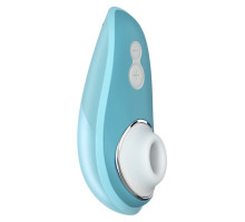 Вакуумний кліторальний стимулятор Womanizer Liberty Blue, магнітна кришка, 2 насадки