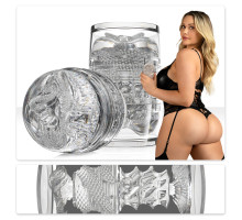 Мастурбатор Fleshlight Quickshot Mia Malkova, компактний, зі зліпка вульви та ануса