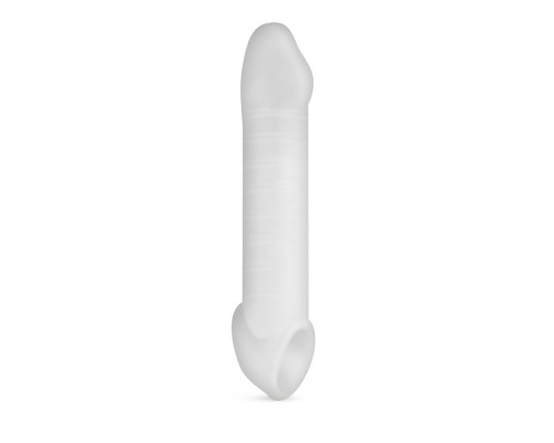 Насадка на член Boners Supporting Penis Sleeve, +5 см до довжини, отвір для яєчок