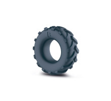 Ерекційне кільце-шина Boners Tire Cock Ring – Grey, внутрішній діаметр 2,5 см