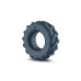 Ерекційне кільце-шина Boners Tire Cock Ring – Grey, внутрішній діаметр 2,5 см