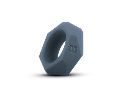 Ерекційне кільце Boners Diamond Cock Ring – Grey, внутрішній діаметр 3,2 см