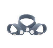Ерекційне кільце з роздільником мошонки Boners 8-Style Ball Splitter