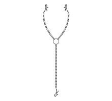 Затискачі для сосків та клітора Bedroom Fantasies: Nipple & Clitoral Clamps, чорні