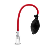 Вакуумна помпа для клітора Blush Temptasia – Beginner's Clitoral Pumping System, механічна, груша
