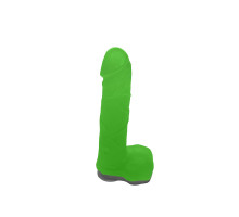 Мило у формі пеніса Чистий Кайф Green size M, крафтове мило-член, натуральне