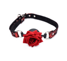 Кляп Master Series Eye-Catching Ball Gag With Rose (м'ята упаковка!!!)