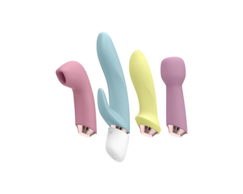 Подарунковий набір секс-іграшок Satisfyer Marvelous Four (м'ята упаковка!!!)