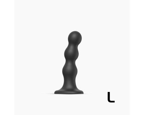 Насадка для страпона Strap-On-Me Dildo Plug Balls Black L