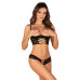 Комплект Obsessive Roxelia 2-pcs crotchless set XS/S