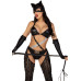 Еротичний костюм кішечки-пані Leg Avenue Mistress Kitty L, рукавички, комбінезон, маска