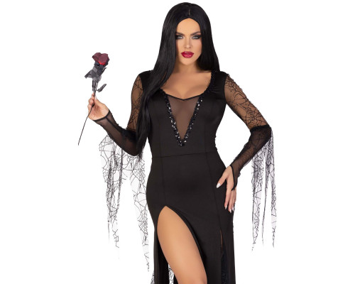 Костюм Мортіші Аддамс Leg Avenue Sexy Spooky Morticia L