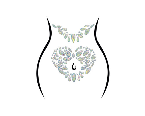 Стрази-прикраси для тіла Leg Avenue Novalie body jewels sticker, наліпки