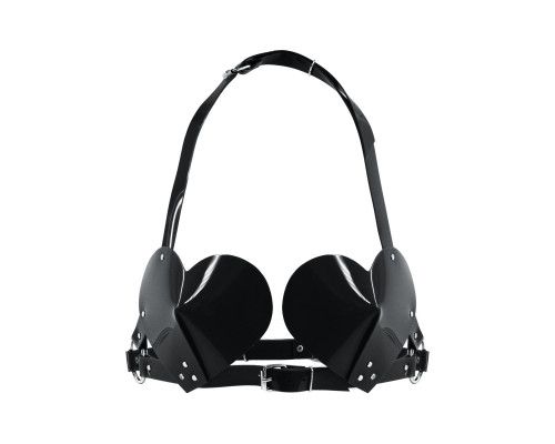 Ліф Серце Feral Feelings - Hearts Bra Black