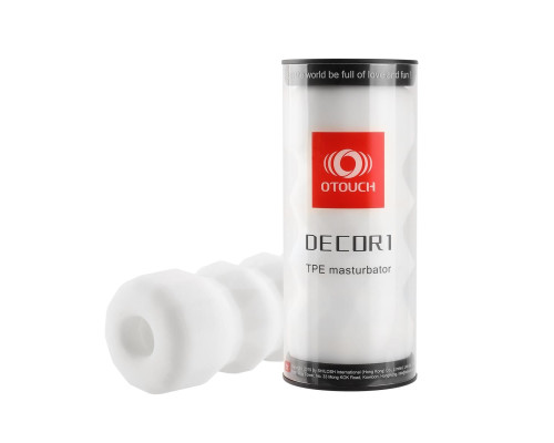 Мастурбатор Otouch DECOR 1-B, ефект всмоктування, пружні пірамідки