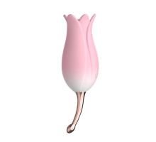 Ультразвуковий вібратор для клітора Otouch Bloom Ultrasonic Clitoris, 2 дод. насадки