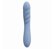 Смарт-вібратор з пульсацією Svakom Ava Neo Cornflower Blue, 15 режимів роботи, водонепроникний