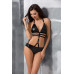 Боді монокіні під латекс Passion Exclusive LAMIS BODY L/XL, black