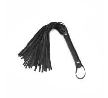 Флогер Liebe Seele Black Organosilicon Flogger, 44 см, екошкіра