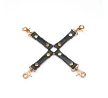 Хрестовина Liebe Seele Black Organosilicon Hogtie, екошкіра