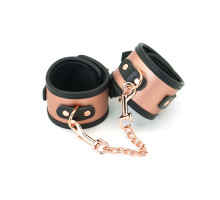 Поножі Liebe Seele Rose Gold Memory Ankle Cuffs, натуральна шкіра, рожеве золото