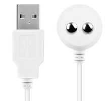Зарядка (запасний кабель) для іграшок Satisfyer USB charging cable White (м'яте паковання!!!)