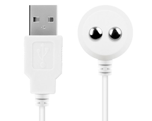 Зарядка (запасний кабель) для іграшок Satisfyer USB charging cable White (м'яте паковання!!!)