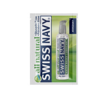 Розпродаж!!! Пробник лубриканта для чутливої шкіри Swiss Navy All Natural 5 мл (термін 12.07.2024)