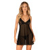 Пеньюар та трусики Obsessive Latinesa babydoll & thong XS/S