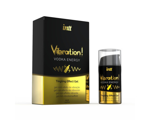 Жидкий вибратор Intt Vibration Vodka (15 мл) (мятая упаковка!!!)