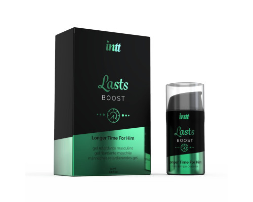 Пролонгатор для чоловіків Intt Lasts (15 мл) (без пакування!!!)
