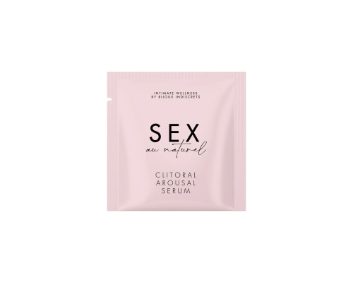 Пробник збуджувальної сироватки для клітора Bijoux Indiscrets Sex au Naturel — Clitorale Arousal Serum