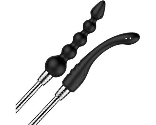 Набір анальних насадок для душу Nexus Advanced Shower Douche Duo Kit – Black, 2 шт