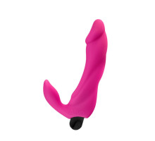 Вібратор вагінально-кліторальний Alive Bifun Pro, Pink (м'ята упаковка!!!)