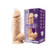 Фалоімітатор з вібрацією SilexD Norman Vibro Flesh (Model 1 size 8,5") LRS (упаковка від 8'' моделі)