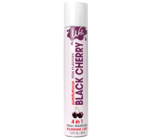 Зігрівальний лубрикант на водній основі Wet Warming Black Cherry 4 in 1, без цукру (30 мл)