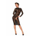 Сукня з мокрим ефектом Noir Handmade F182 Classic dress made of elastic tulle, M
