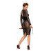 Сукня з мокрим ефектом Noir Handmade F182 Classic dress made of elastic tulle, XL